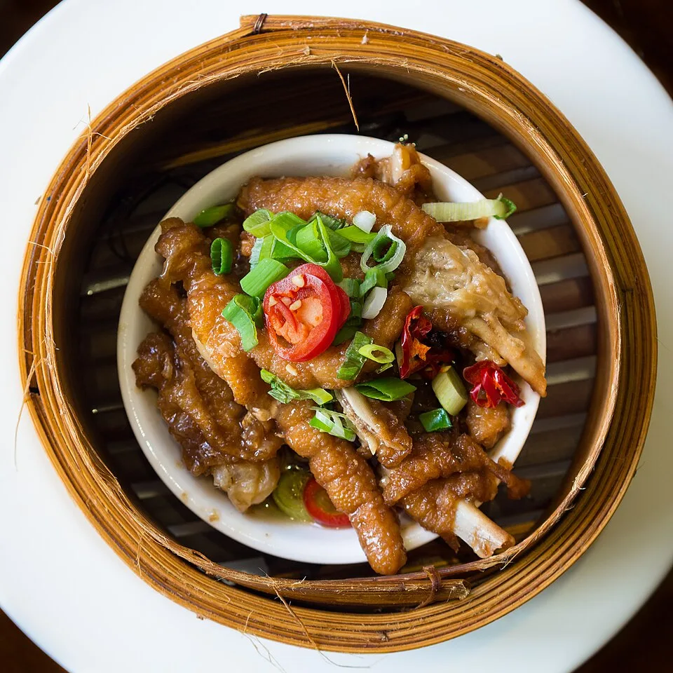 Pés de frango · dim sum